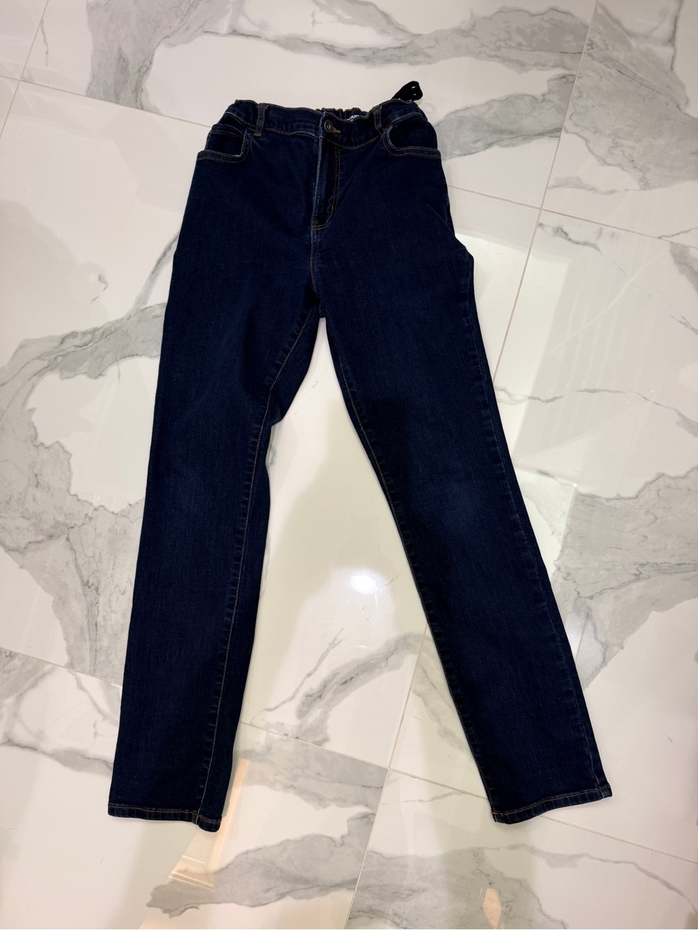 The Children's Place Navy Slim Straight Jeans